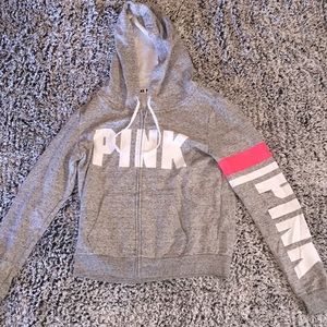 PINK zip up jacket!